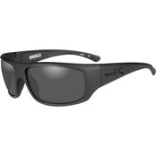 Wiley X WX Omega Black Ops Triloid Nylon Rectangle Sunglasses ACOME