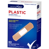 Exchange Select Plastic Antibacterial Adhesive Bandages 60 Ct.