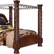 Ashley North Shore Bedroom Collection King Footboard Posts