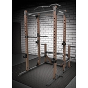 Marcy Steel Body Deluxe Cage System with Dumbbell and Plate Storage Rack