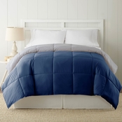 Simply Perfect Down Alternate Reversible Comforter, Blue