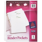 Avery Binder Pockets