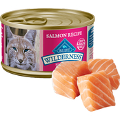 Blue  Buffalo Wilderness Adult Cat Salmon 5.5 oz.
