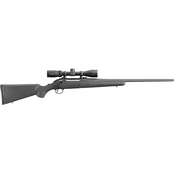 Ruger American 308 Win 22 in. Barrel 4 Rnd Rifle Black with Vortex Crossfire II