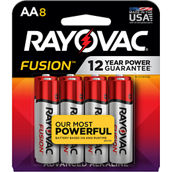 Rayovac Fusion AA Alkaline Battery 8 pk.