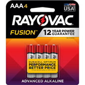 Rayovac Fusion AAA Battery 4 pk.