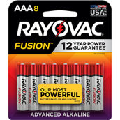 Rayovac Fusion Premium AAA Alkaline Battery 8 pk.