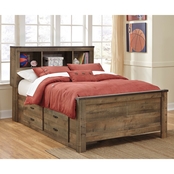 Ashley Trinell Full Bookcase Bed with Storage