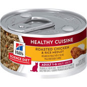 Science Diet Adult Healthy Cuisine Roasted Chicken and Rice Medley Cat Food