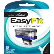 Exchange Select Easy Fit Triple Blade Cartridges 5 pk.