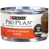 Purina Pro Plan Chicken & Spinach Entree Cat Food, 3 Oz.
