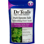 Dr Teal's Cooling Peppermint Pure Epsom Salt Foot Soak 2 lbs.