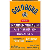 Gold Bond Pain and Itch Relief Cream with Lidocaine