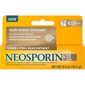 Neosporin + Pain, Itch, Scar Antibiotic Ointment, .5 Oz.