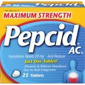 Pepcid AC Maximum Strength Acid Reducer Tablet 25 Pk.
