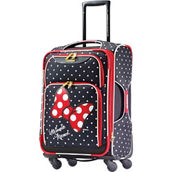 American Tourister Softside Spinner, Minnie Mouse Red Bow
