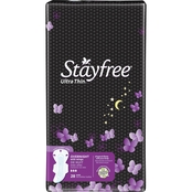 Stayfree Ultra Thin Overnight Pads with Wings 28 Ct.