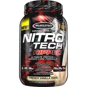 MuscleTech Nitro Tech Ripped French Vanilla Swirl 2 lb.