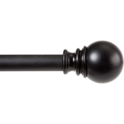 Kenney Layla 1 in. Value Decorative Window Curtain Rod 30-84 in.