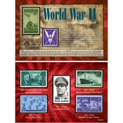 American Coin Treasures WW II Stamp Collection
