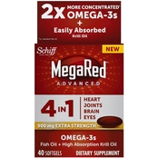 MegaRed Advanced 4 in 1 Omega Krill 40 ct.