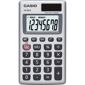 Casio Large Basic 8 Digit Solar Calculator