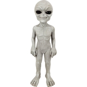 Design Toscano The Out-of-this-World Alien Extra Terrestrial Statue: Small