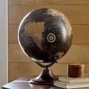 Signature Design by Ashley Oakden World Globe Sculpture