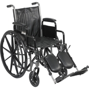 Drive Medical Silver Sport 2 Wheelchair with 18 In. Seat
