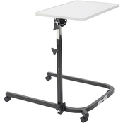 Drive Medical Pivot and Tilt Adjustable Overbed Table