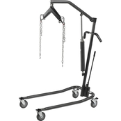 Drive Medical Hydraulic Patient Lift with Six Point Cradle, 5 in. Casters