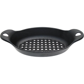Char-Broil Cast Iron Oval Grill Pan