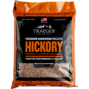 Traeger Hickory Hardwood Pellets, 20 lb.