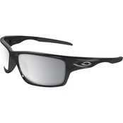 Oakley Canteen Polished Black/Chrome Iridium Polarized Sunglasses