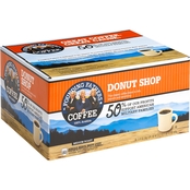 Founding Fathers Coffee Donut Shop Medium Roast Single Serve K-Cups 80 Pk.