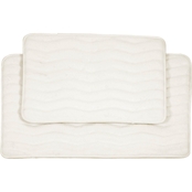 Lavish Home Memory Foam Bath Mat 2 pc. Set