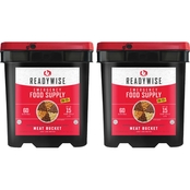 ReadyWise Emergency Food Dried Meat and Rice Emergency Survival Food 120 srv.