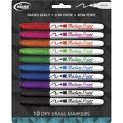 The Board Dudes Dry Erase Markers Medium, 10 pk.