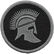 Brigade Qm Morale Patch: Spartan Helmet