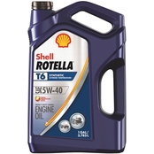 Shell Rotella T6 5W-40 Full Synthetic Heavy Duty Diesel Engine Oil