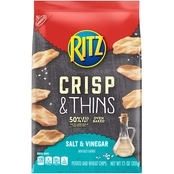 Nabisco RITZ Crisp & Thins Salt & Vinegar 7.1 oz.