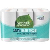 Seventh Generation Bathroom Tissue, 2 Ply