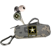 AudioSpice U.S. Army Scorch Earbuds with Camo BudBag