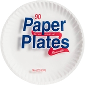 Solo Coated 9 in. Paper Plate 90 Ct.
