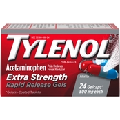 Tylenol Extra Strength Rapid Release Gels, 24 ct.