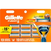 Gillette Men's Fusion5 Razor Blade Refills 12 ct.