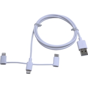 Powerzone 3-in-1 Type C Cable 3 ft.
