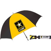 Storm Duds Military Insignia Two Tone ID Handle Golf Umbrella