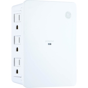 GE Side Access 6 Outlet In-Wall Surge Protector