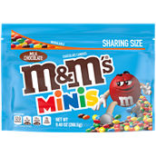 M&M'S Milk Chocolate Minis Candy Sharing Size Bag
